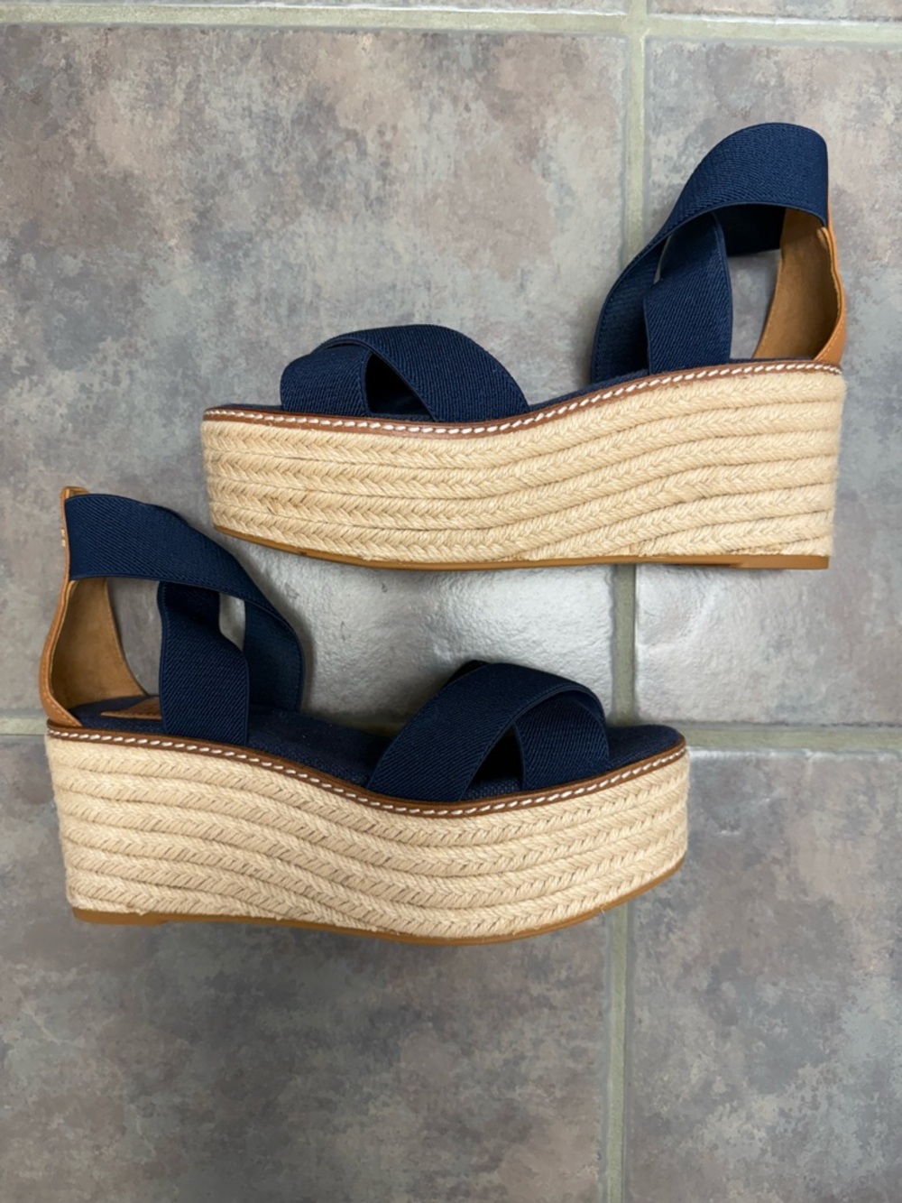 Tory Burch Espadrille Wedges - Picture 6 of 10